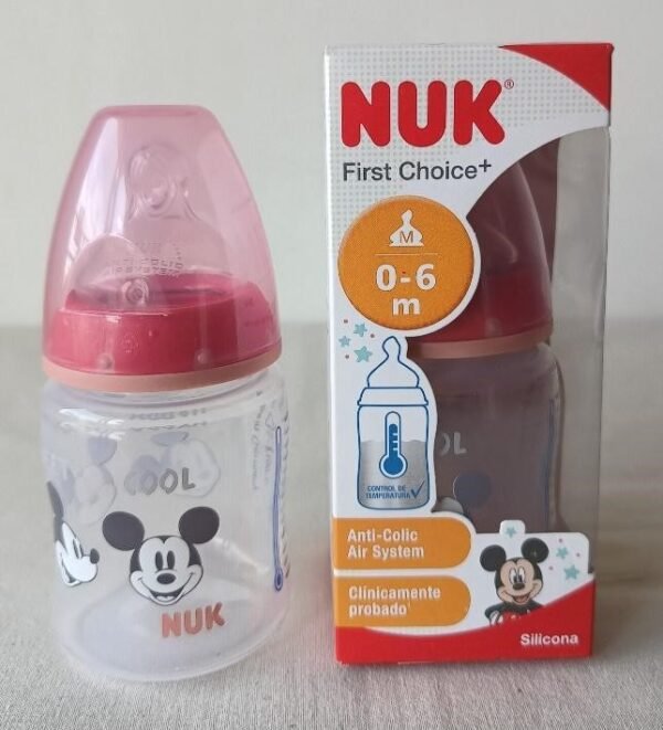 Mamaderas Marca Nuk First Choice Motivo Disney