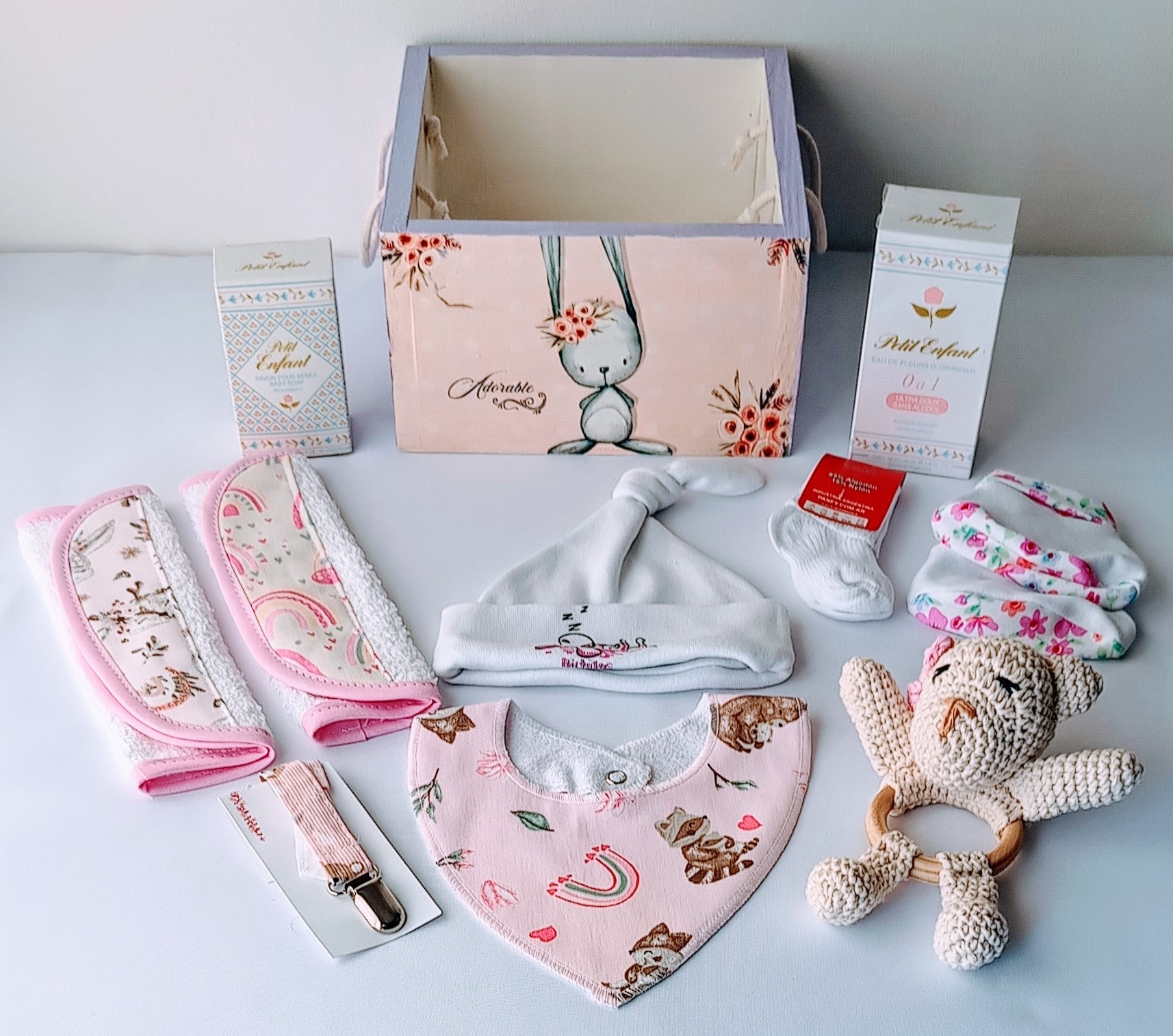 Set Baby Shower Pañalero Artesanal - Imagen 2