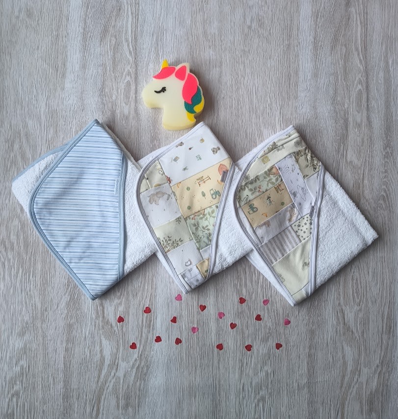 Toallones con capucha estampada - Imagen 3