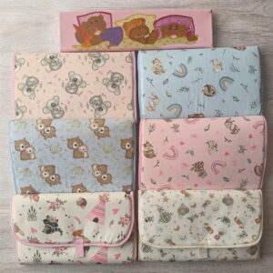 Cambiador estampado plegable.